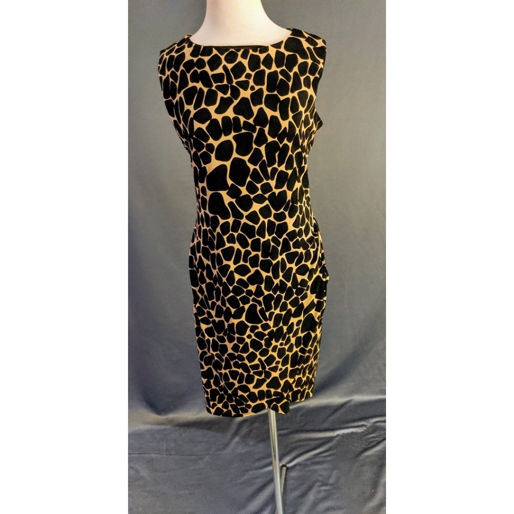 Lily animal print dress